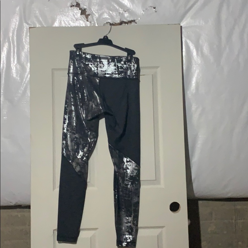 lululemon exercise leggings.